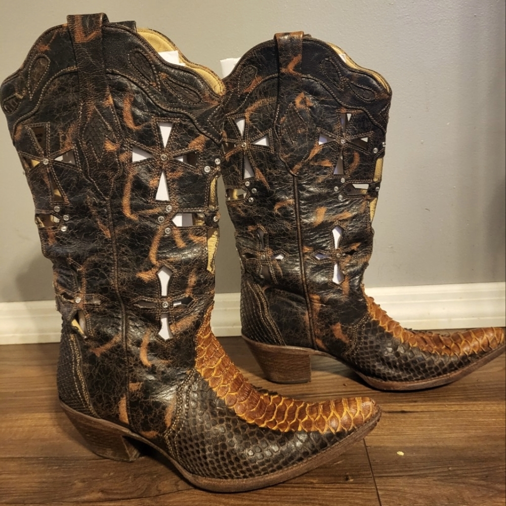Corral Python Boots